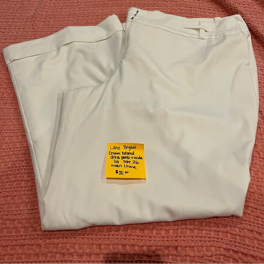 Lane Bryant wide leg trousers